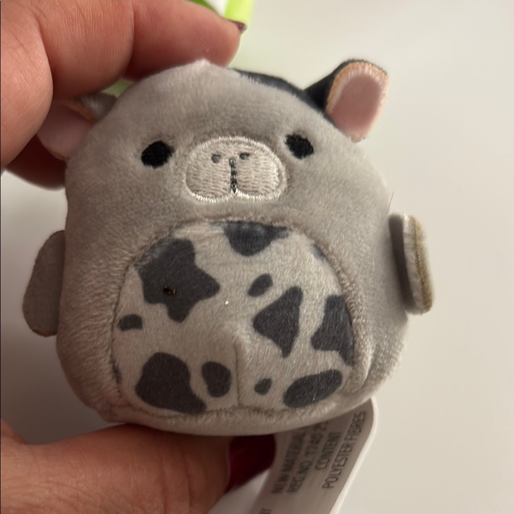 Gray mini sea cow Squishmallow